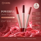 MARS Velvet Matte Lip Crayon Set | Long-Lasting Smooth Matte Finish | Highly Pigmented Lip Color Collection