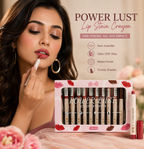 M&M Power Lust Lip Stain Crayon Set | 12 Trendy Matte Shades | Long-Lasting Non-Transfer Lip Crayons | Set of 2