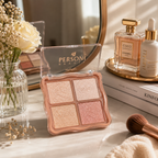 PERSONI Beauty 4-Color Highlighter Palette – Radiant Glow Shimmer Highlighter