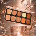 Color Strokes Concealer Palette – Full Coverage Cream Concealer Kit | 10 Multi-Use Shades for Flawless Makeup