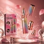 BLAWLESS 2-in-1 Eyebrow Trimmer & Facial Hair Remover for Women – Rechargeable Precision Shaver for Ladies
