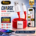 SoRoo DT-01 120W USB to Type-C Fast Charging Cable (1000mm) | 8A Super Fast Charge | High-Speed Data Sync | 1-Year Warranty