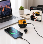 INNOMAX K1 Pro True Wireless Bluetooth Earbuds v5.4 with 48+ Hours Playtime & 1 Year Warranty