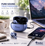 SoRoo Buds 31 Truly Wireless Earbuds with Bluetooth 5.4, Hi-Res Audio & 1 Year Warranty
