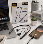 SoRoo i-Band 45 Wireless Bluetooth Neckband Earphones with ENC, Bluetooth 5.4 & 96+ Hours Playtime | 1 Year Warranty