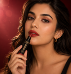 M & M Absolute Matte Non-Transfer Lipstick | Smooth Glide Application for Full Coverage | Long-Wear Formula Resistant to Smudging and Fading | Matte Finish | Cherry Red | Set of 2 Pcs